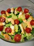 Ensalada Tropical con Vinagreta de Cítricos