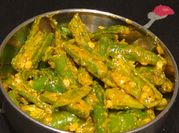 A picture of green chilli seeds