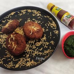 A picture of Kurkuri Chatpati Aloo Tikki.