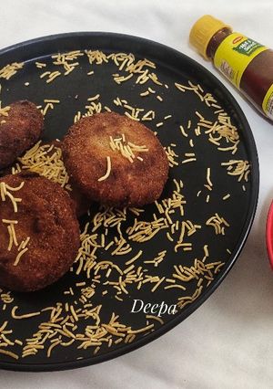 A picture of Kurkuri Chatpati Aloo Tikki.