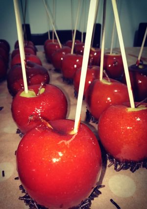 صورة لوصفة تفاح الحب 😍😍