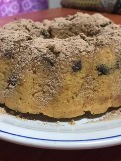 Una foto de Budín húmedo de Naranja y chips de chocolate