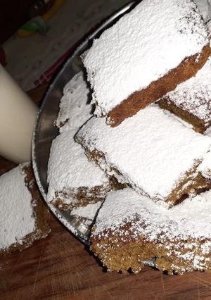 Una foto de Masa Hû, o torta negra