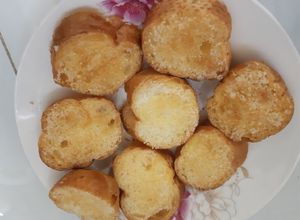 Hình của món Bánh mì nướng bơ đường.