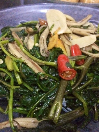 Cara Mudah Membuat Resep Ca kangkung teri jengki yang Lezat Sekali Anti Ribet, Lezat Sekali