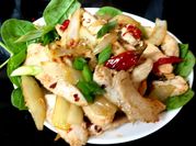 A picture of fried chicken strip