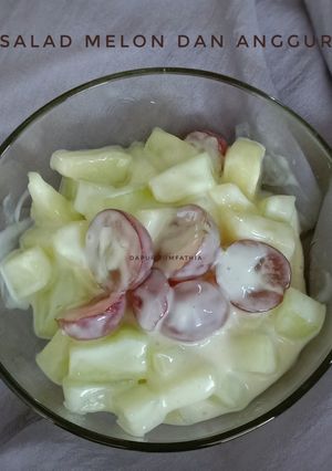 Foto resep Salad Melon dan Anggur