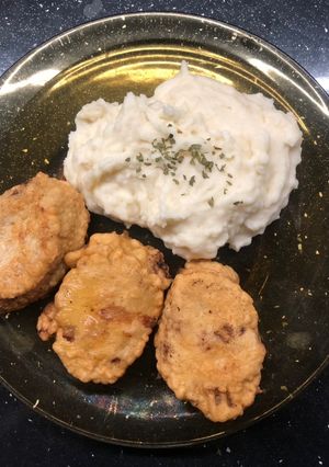 Sajttal töltött fasírt tekercs recept fotója
