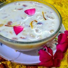 Dry fruits kheer A picture of Dry fruits kheer.