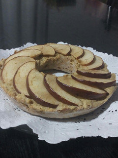 Una foto de Budín de Avena y manzana sin azúcar!
