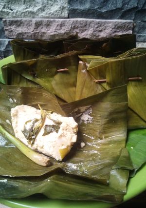 Foto resep Pepes tahu kemangi kukus khas Sunda