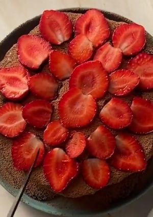 A picture of Choco truffle cake.