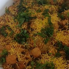 A picture of Chana papry chat.