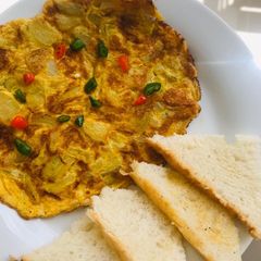Spicy omelette A picture of Spicy omelette.