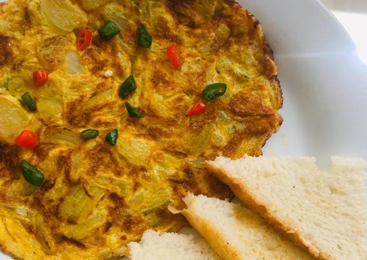 Spicy omelette