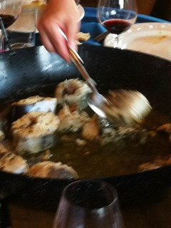 Una foto de Merluza en salsa verde