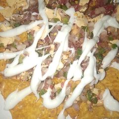 A picture of Nachos bhel.