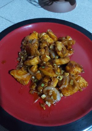 Foto resep Ayam goreng saos mentega