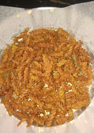 A picture of Pasta kurkure.