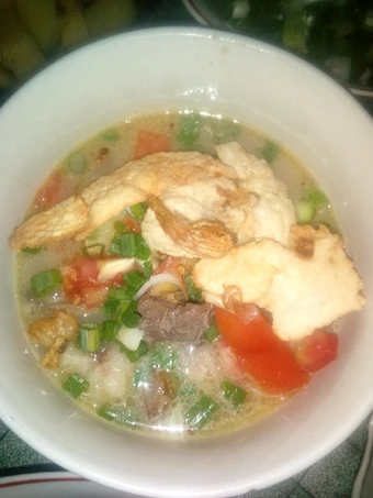 Langkah Gampang Membuat Resep 282.🥰.Soto Betawi Daging Kepala Sapi yang Lezat Anti Ribet, Uenak Banget