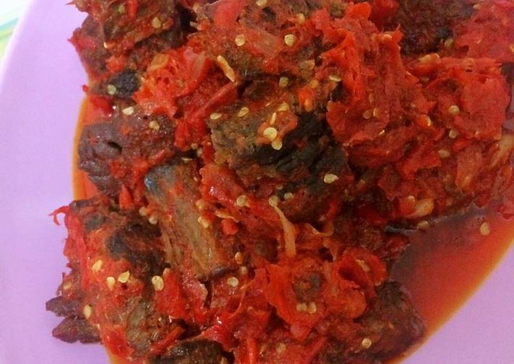 Dendeng Balado Minang