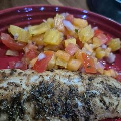 A picture of Tropical Fruit Salsa.