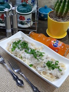 عکسی از دستور پاستا آشیانه ای آلفردو
