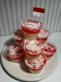 Puding Kelapa Merah Putih