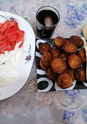 عکسی از دستور فلافل فوری و ترد 🤤
