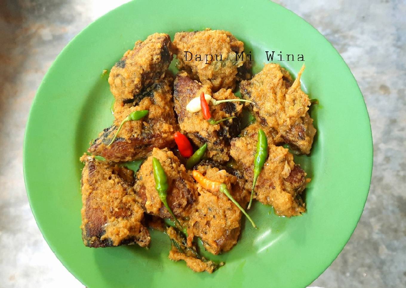 42. Tongkol Bumbu Kuning