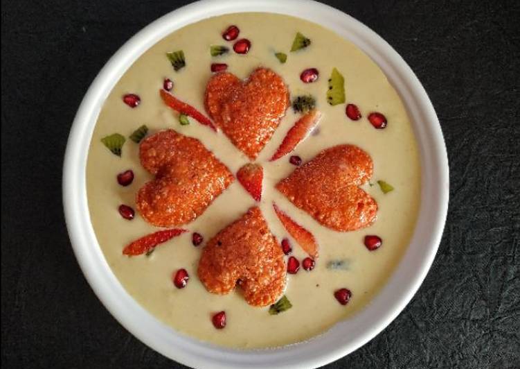Easy Way to Cook Yummy Sweet fruits ravioli in Rich creamy sauce