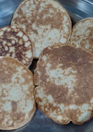 Una foto de Pancitos rápidos de harina de avena