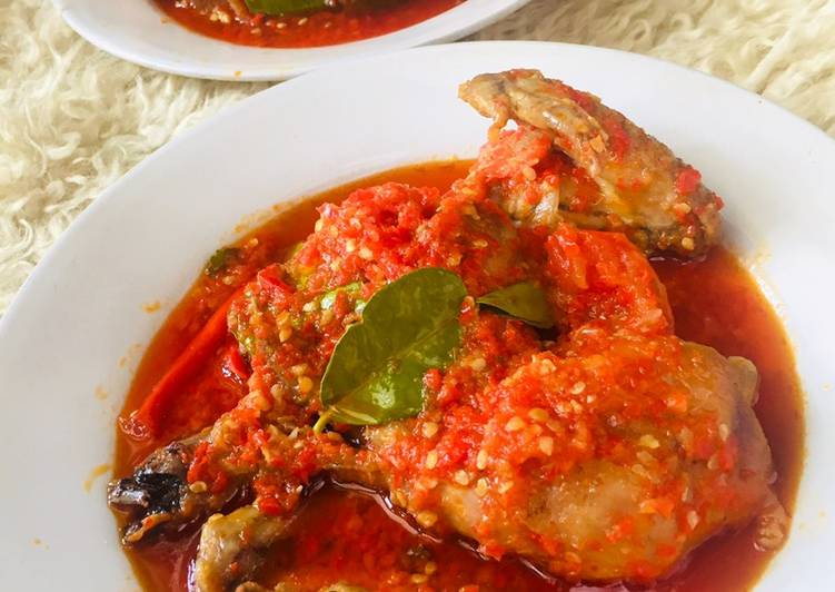 Cara Membuat Ayam sambal daun jeruk enak poll ! Anti Gagal