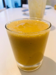 A picture of Orange and Banana Smoothie.