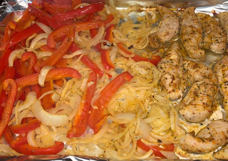 Recipe of Quick Chipotle ranch chicken fajitas