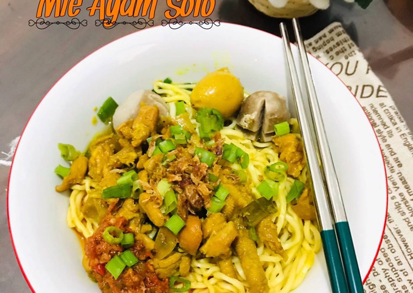 Mie Ayam Solo