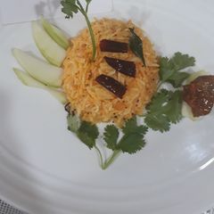 A picture of Raw mango rice.