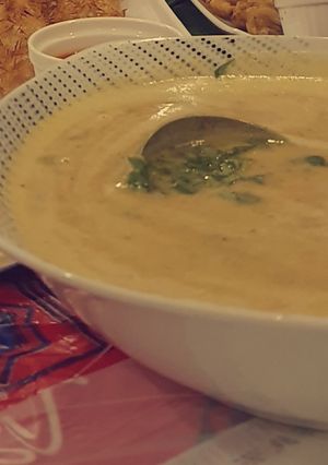 A picture of Indian-Style Lentil Soup.