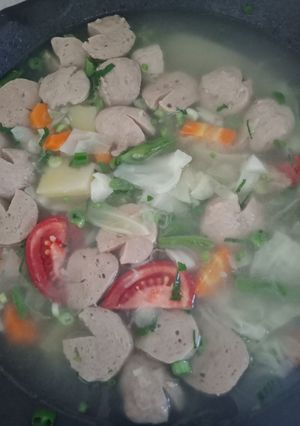 Foto resep Sop bakso sapi