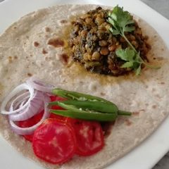 A picture of Palak Chaana Daal.