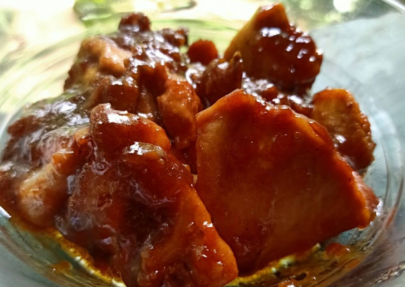 Ayam kecap enak