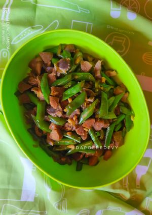 Foto resep Tumis Buncis Ampela Baso Saus Tiram