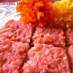 A picture of Dudhi Halwa - Bottle Gourd Fudge.