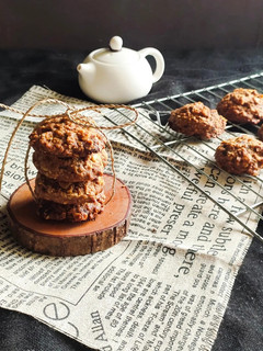 Foto resep Oat Choco Mede Butter Cookies