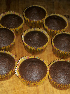 Una foto de Cupcakes de chocolate