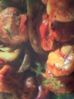 A picture of Barbecued Scallops with Lime Butter "Awen".