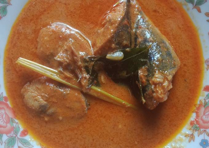 Resep Ikan tongkol masak gulai santan Aceh