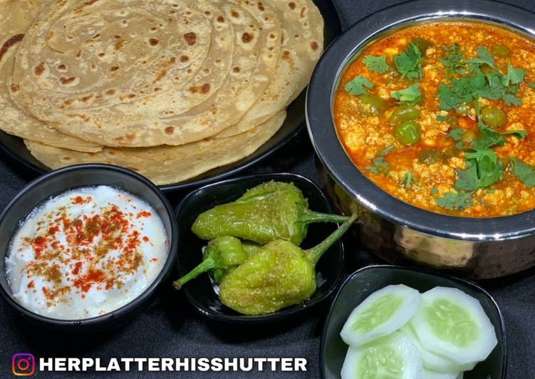 Recipe of Any-night-of-the-week Paneer Bhurji Gravy