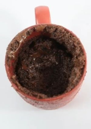 Una foto de Pastel en Taza de Nutella