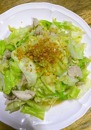 รูปของ 💚ผัดกะหล่ำปลีใส่หมู 💚